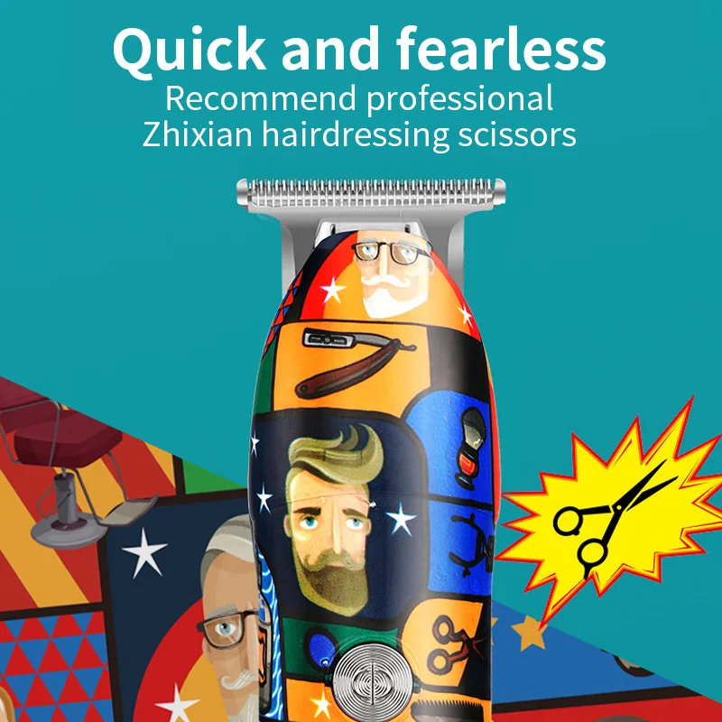 

Hairstylist Hair Clipper 0mm Beard Hair Trimmer Professional Razors Electric Shaver Clipper For Men Hair Cutting Machine Barber