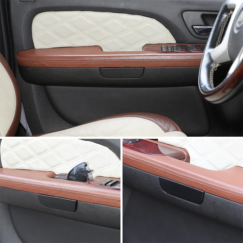 Фото Для Cadillac Escalade 2007-2014 ABS Стайлинг автомобиля внутренняя дверная ручка ящик для хранения отделка Painl модификация автомобильные аксессуары №4