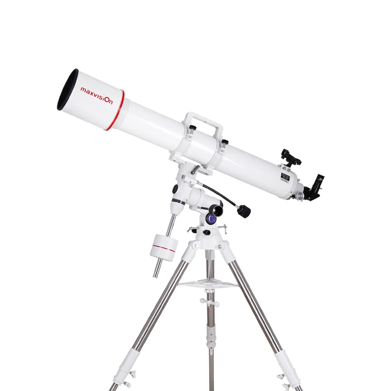 

Maxvision 127mm Aperture Astronomical Telescope Refractor 127/1200 HD Stargazing EQ3 Equatorial Mount Mount 1.5" Tripod