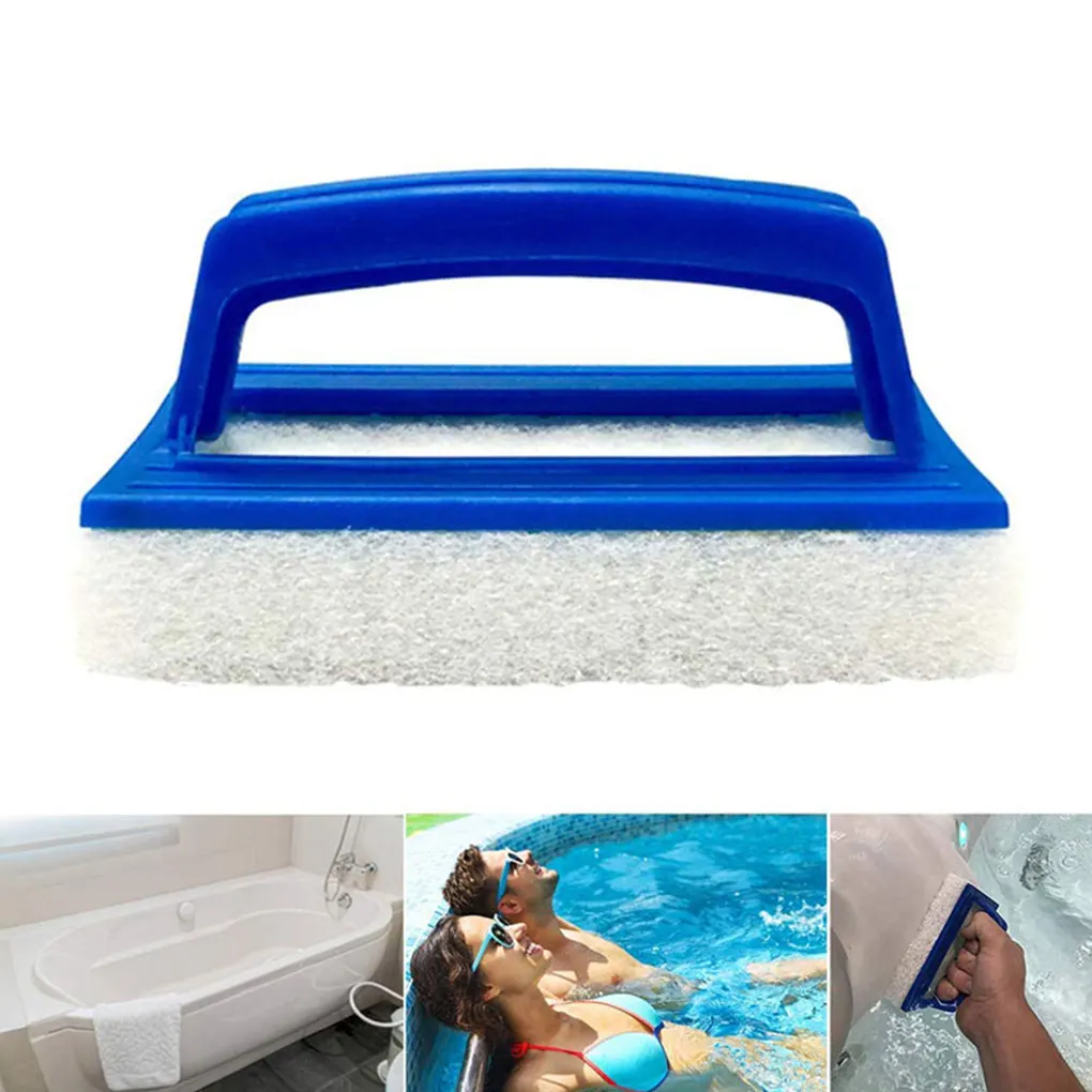 

Swimming Pool Scrubber Wall Stain Brush Portable Scrubbing Cleaning