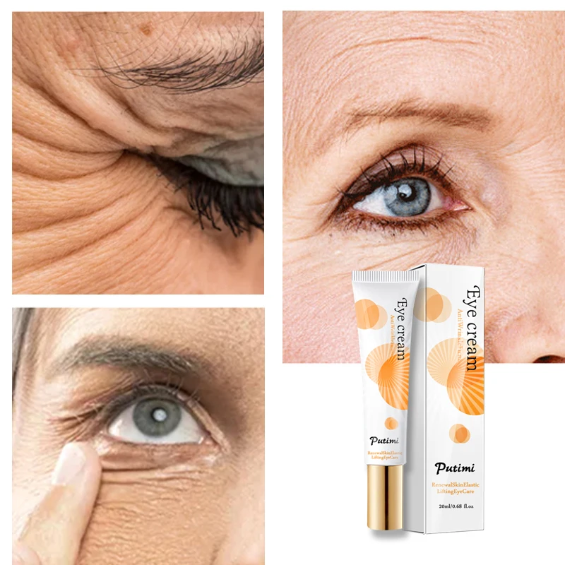 

Remove Dark Circles Eye Cream Anti-Wrinkle Fade Fine Lines Moisturizing Relieving Dry Skin Remove Eye Bags Puffiness Eye Care