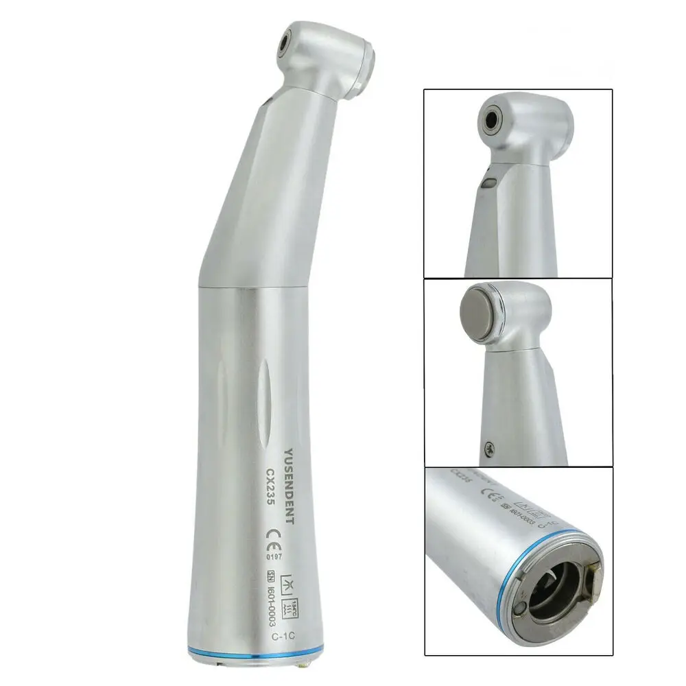 COXO Dental Fiber Led Low Speed Contra Angle 1:1 Handpiece Fit NSK Kavo W&H
