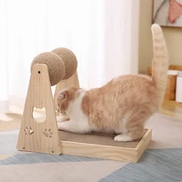 new all in one tease cat sisal ball turntable cat scratching board scratches claws cats products for pets toy