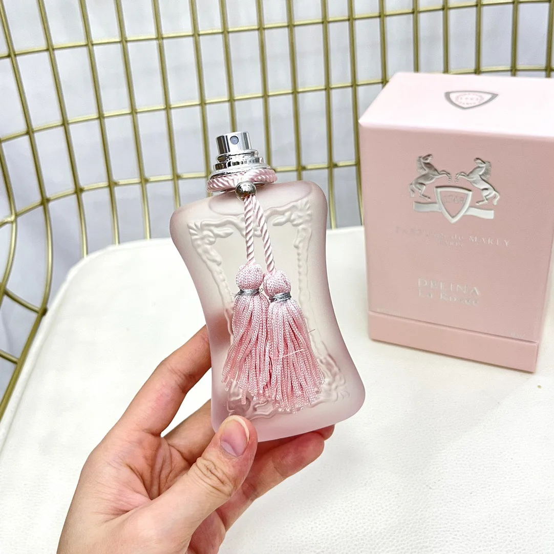 

Top Quality Brand De Marly Delina La Rose Long Lasting Natural Taste Parfum Female for Unisex Fragrances Ladies Parfume