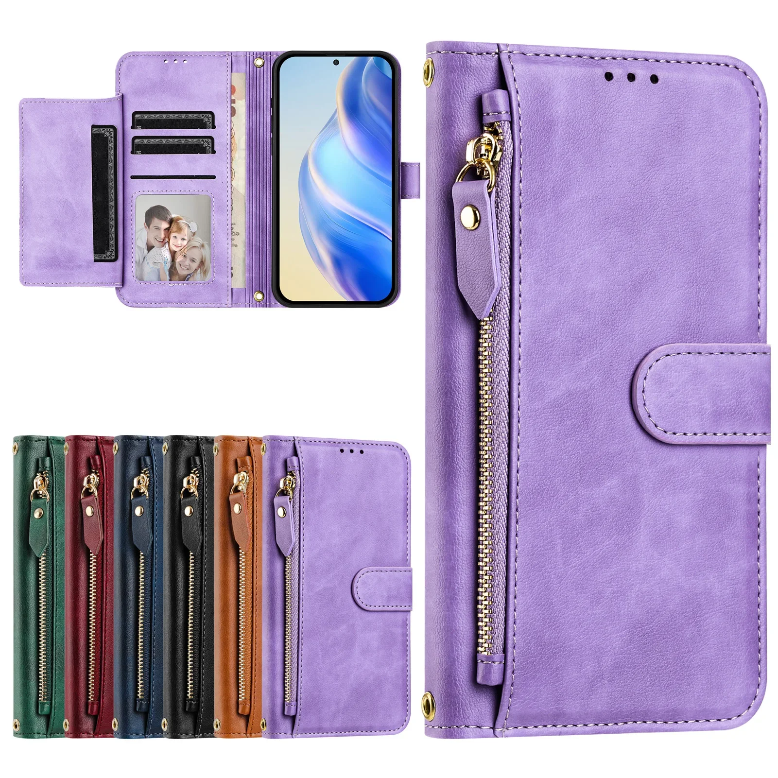Cases for iPhone 16 15 14 13 12 11 8 7 Pro Max Plus mini X XS XR SE 2020 2022 2024 Case Cover coque Flip Wallet Phone Covers