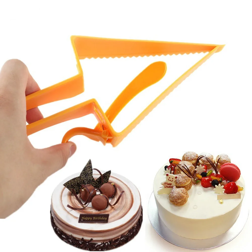 Adjustable Kitchen Cake Knife Plastic Cake Separator Bread Cutter Slicer Cutting Fixator Accessoires Tool Baking Pastry Tools