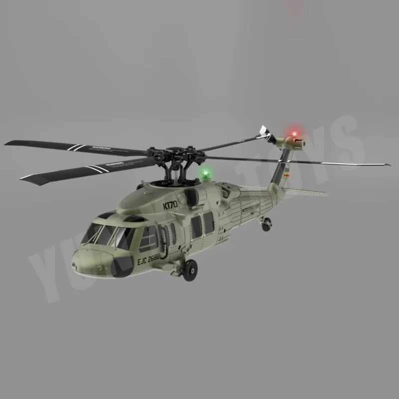 Wltoys K170 Black Hawk UH60l Вертолет с дистанционным управлением четырехканальный четыре