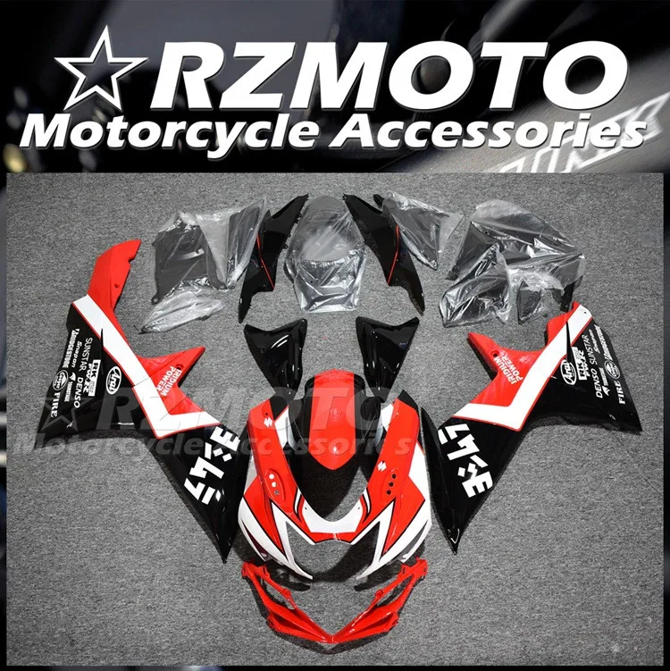 

Новый комплект обтекателей для мотоциклов из АБС-пластика для Suzuki GSX-R 600 750 K11 2011 2012 2013 2014 2015 2016 2017 2018 L1 Комплект кузова красный черный