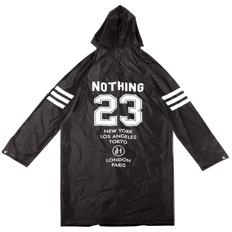 

Мужской и женский прозрачный дождевик из ЭВА