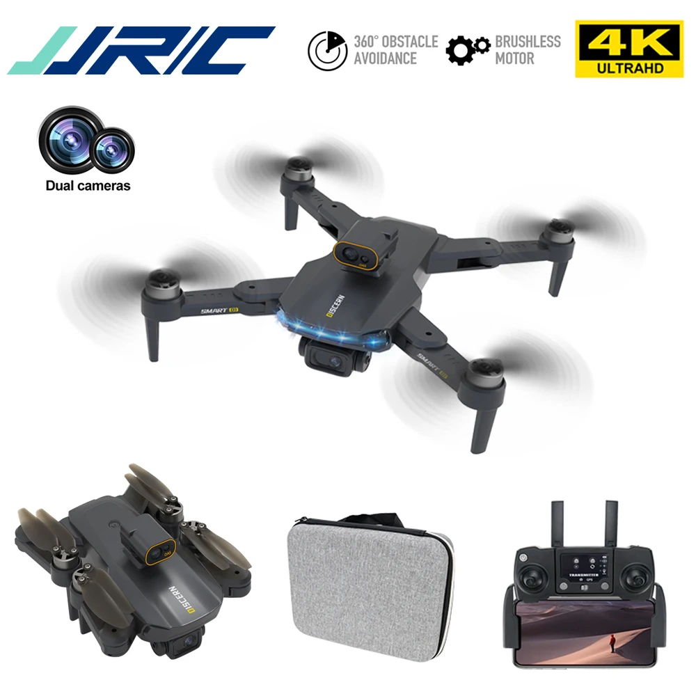 

Квадрокоптер JJRC X21 с бесщеточным Мотором и GPS, профессиональный Квадрокоптер с двойной HD-камерой 4K для аэрофотосъемки и обхода препятствий, ...