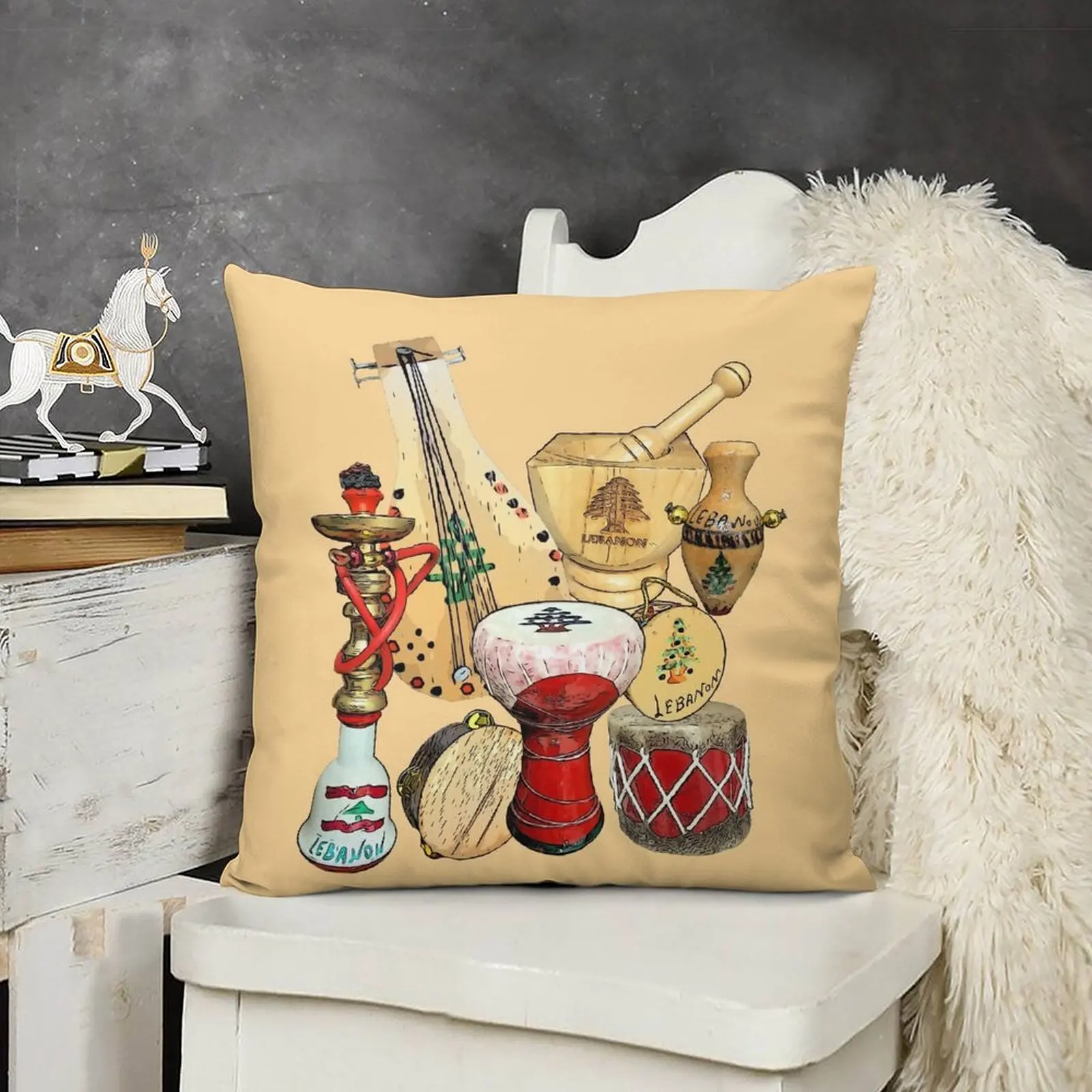 Aywa habibi декоративная подушка рождественские принадлежности чехлы для подушек