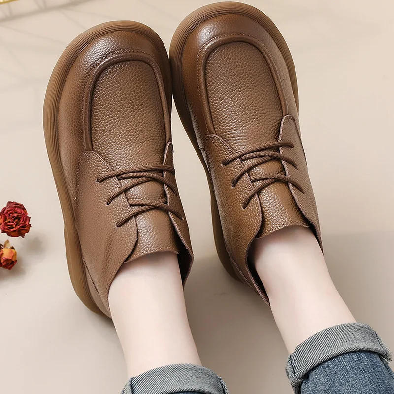 Лоферы женские замшевые из натуральной воловьей кожи 3 см