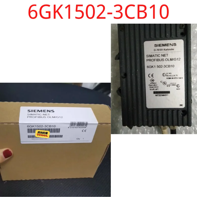 

Новый оптический модуль 6GK1502-3CB1 0, оптический соединительный модуль PROFIBUS OLM/G12 V3.1 с 1 RS485 и 2 стеклянными волоконно-оптическими кабельными инте...