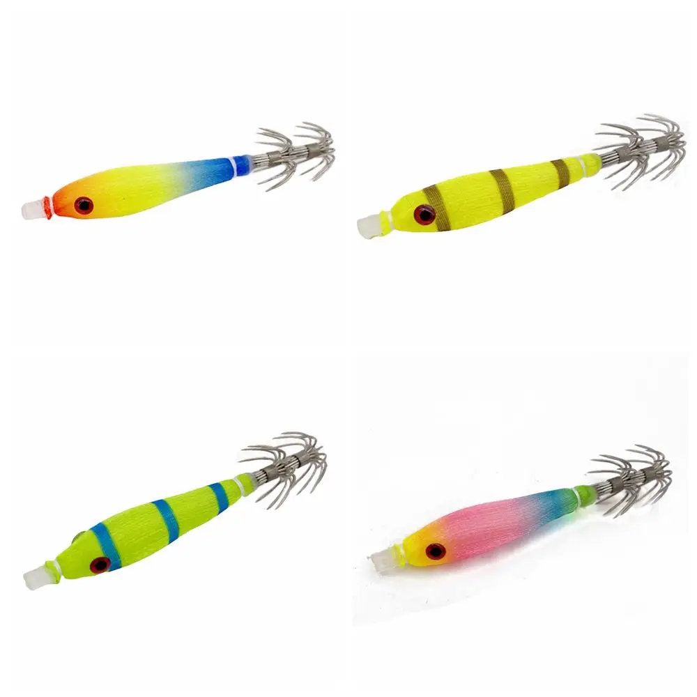 

2Pcs 7cm/4g Squid Hook Bait Bazooka Cloth Roll Sea Blowing Tube Fishing Lures Fishing Explosion Hook Octopus Jig Hook