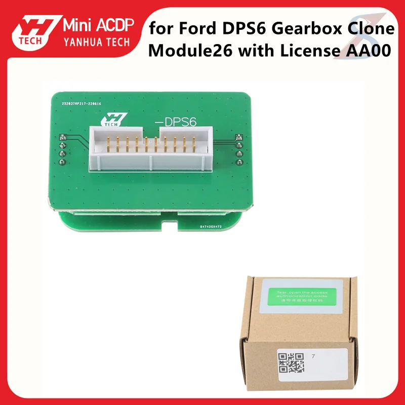Yanhua Mini ACDP для Ford DPS6 клон модуля коробки передач 26 с лицензией AA00