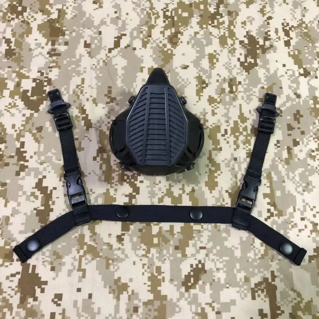 BKG Изысканная кожа маска быстрый шлем соединительный ремень |