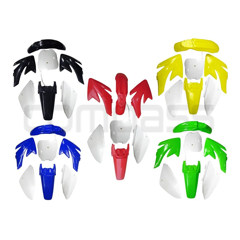 CRF 70 Plastic covers Fairing Kits CRF70 dirt Pit Bike Procket Bike Xmotos Baja DR50 49 50cc 70 90 110 Kayo HK 160