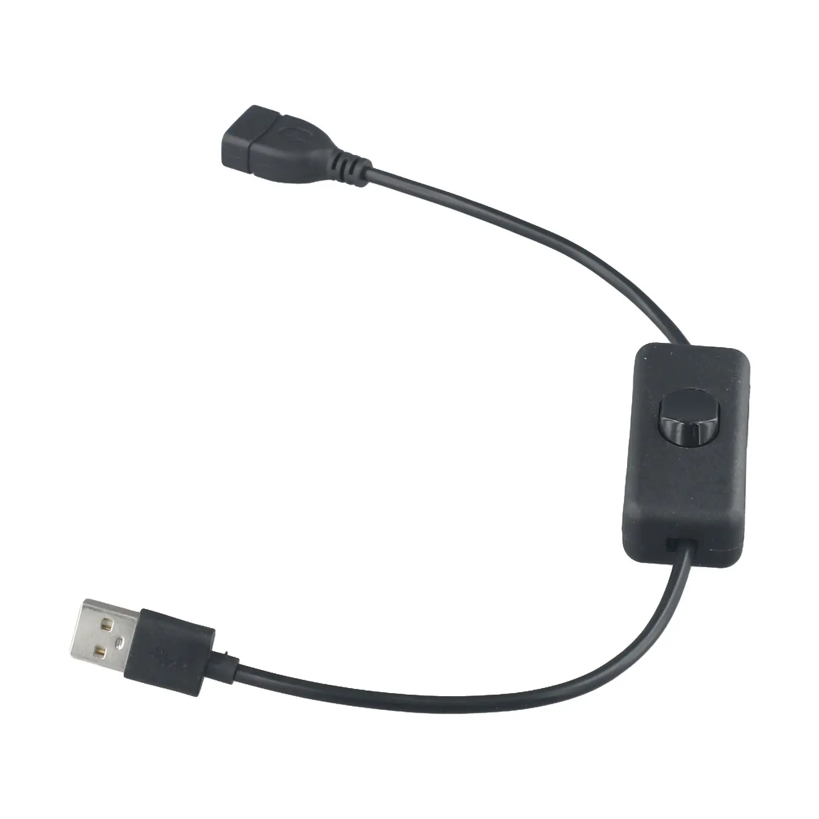 Черный Usb-кабель с переключателем чёрный переключатель Usb-кабеля сильная защита