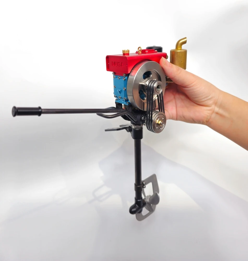 Модель одноцилиндрового дизельного двигателя MUSA 2.2CC с металлическим подвесным