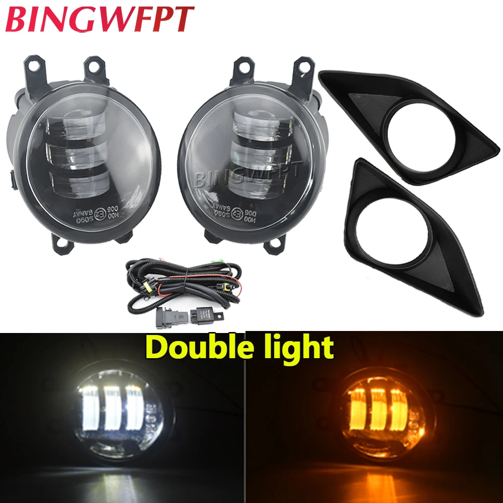 

Противотуманные фары s, светодиодные противотуманные фары для Toyota Corolla 2007, 2008, 2009, 2010, противотуманные фары в сборе, хромированная противотуманная фара, крышка гриля, передняя фара