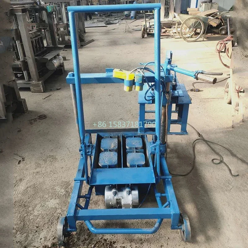 Фабричная розетка аппарат для изготовления кирпичной плитки Мобильный кирпичей