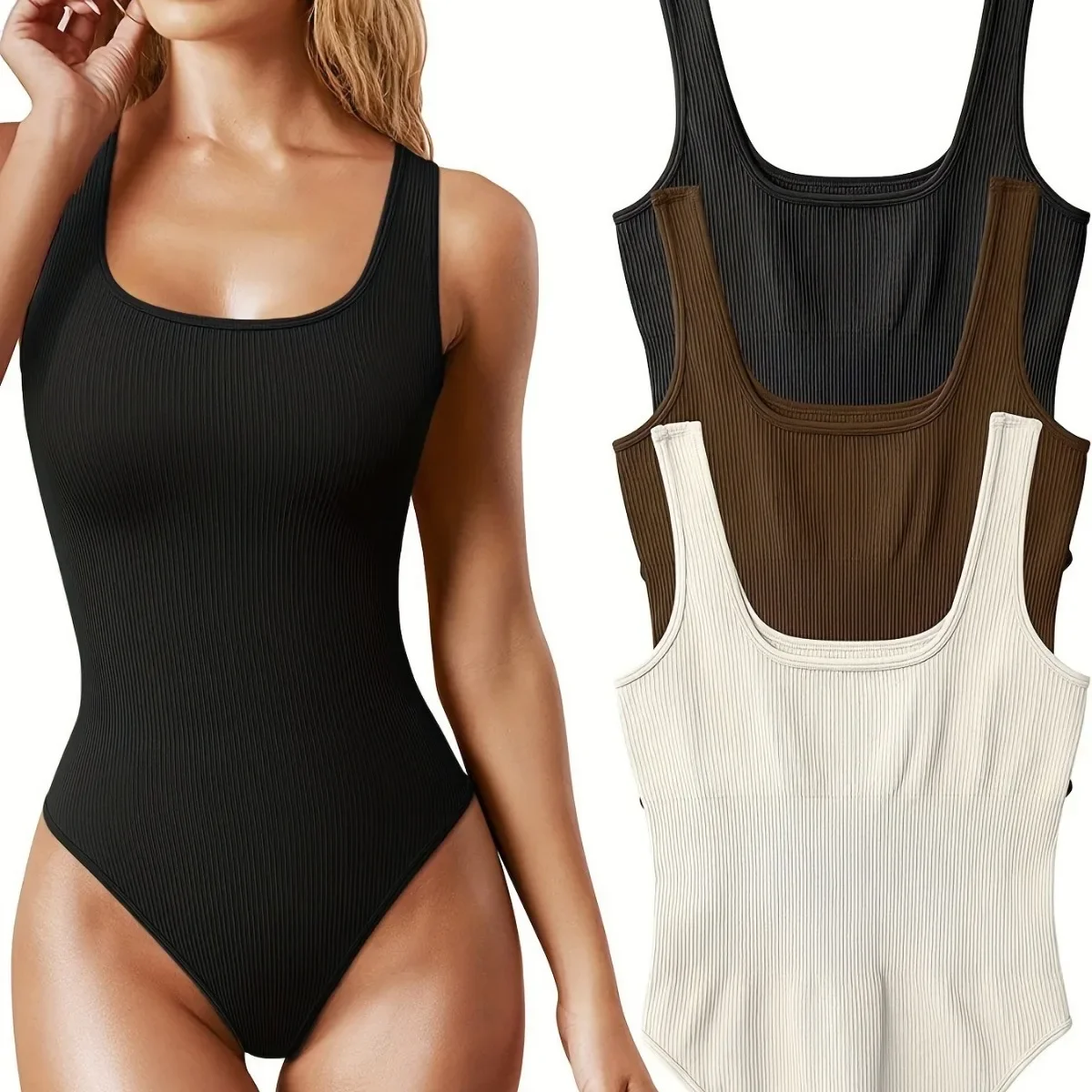 Женские быстросохнущие треугольные цельные костюмы для йоги однотонные