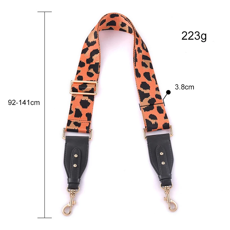 Canvas Shoulder Bag Belt 141cm Adjustable Replacement Bag Strap Laptop Crossbody Camera Briefcases Handbag Bag Handles for Bags