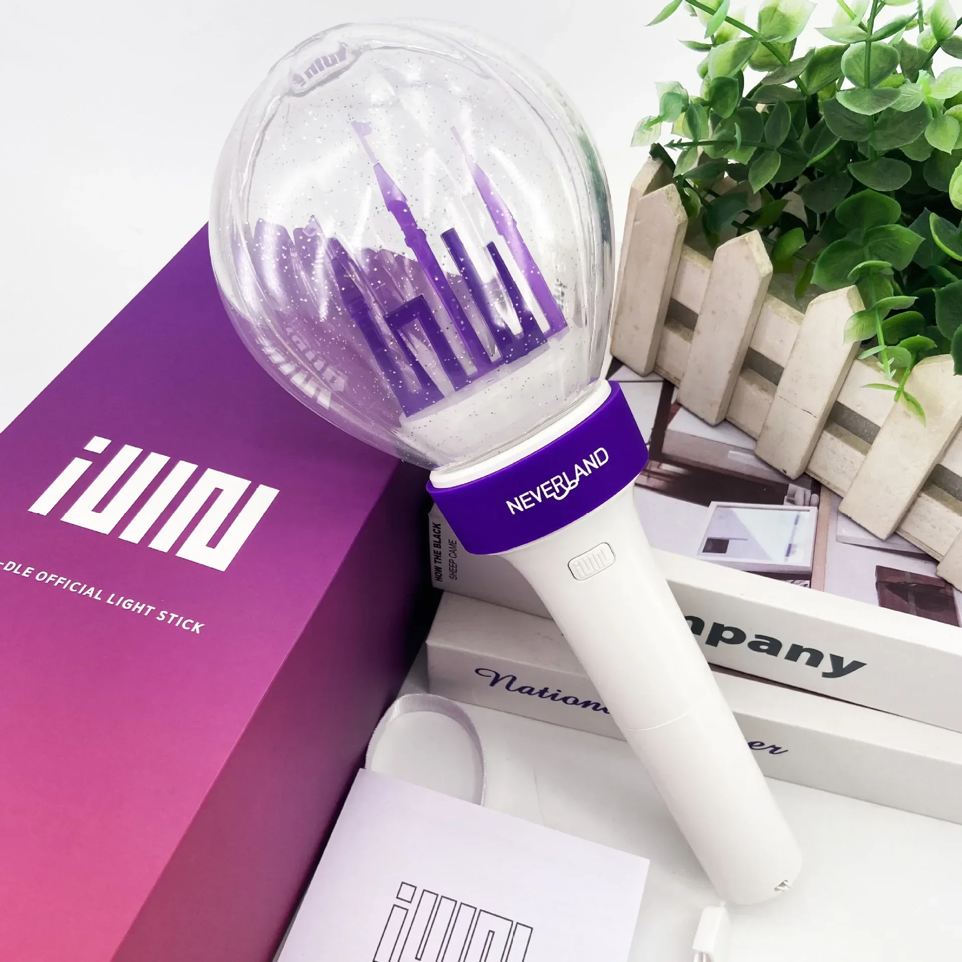 Kpop (G)I-DLE Ver.2 Ver.1 Lightstick Castle Ручная лампа Gidle Концертная карта Хип-хоп Вечеринка