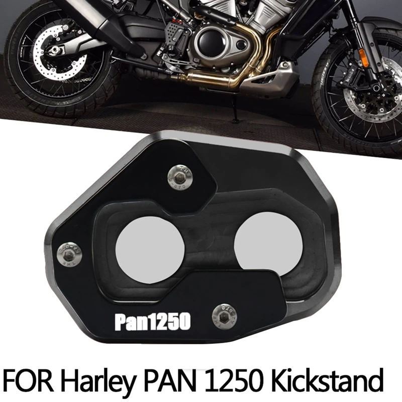 

Аксессуары для мотоциклов, выдвижная подставка, удлинительная пластина, боковая подставка, увеличивающая подставка для Pan America 1250 2021