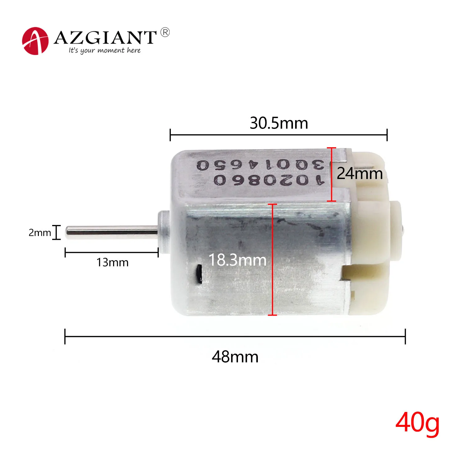 

D cut shaft original johnson car centre door lock motor for changanfc280