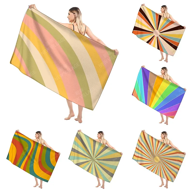 

Банное полотенце для ванной для взрослых, большая сауна, пляжное полотенце для спортзала, большой отель, Женский Душ, простой абстрактный дизайн