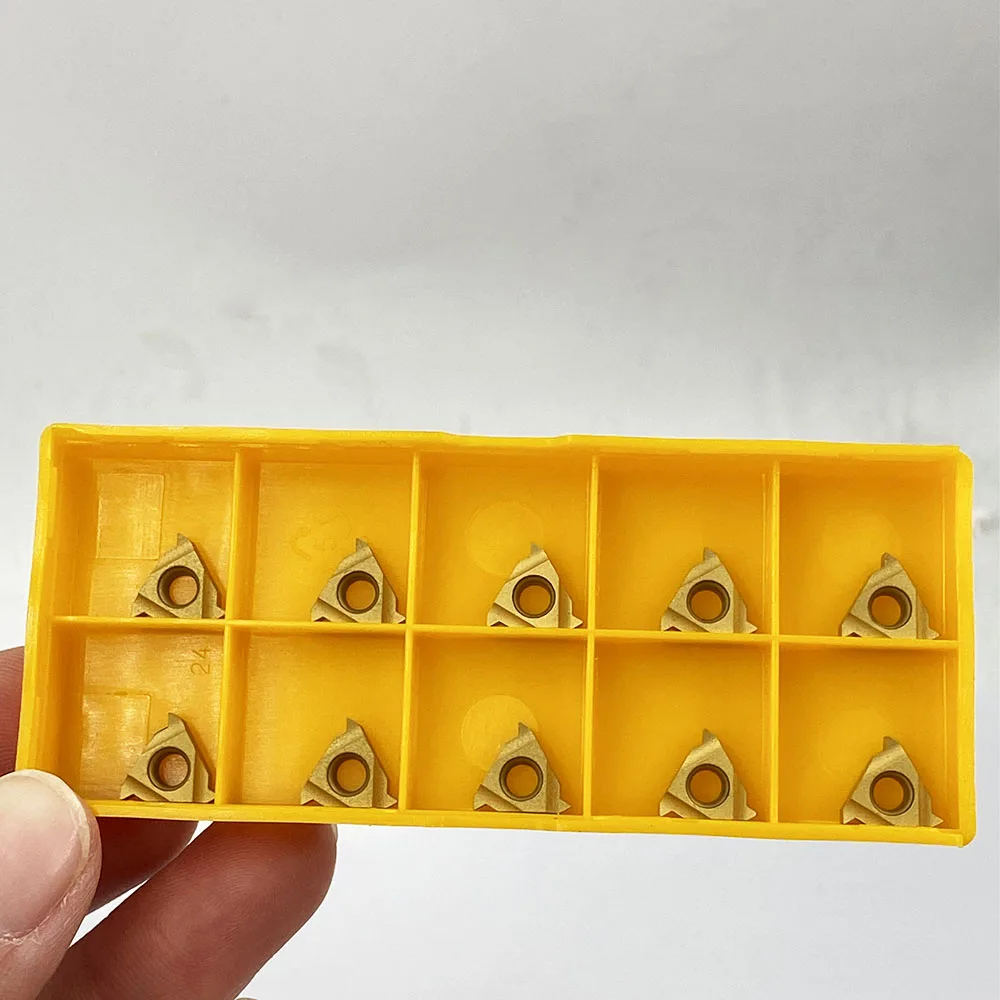 

11IRAG60 60° general-purpose Threaded CNC Insert11IR AG60 BP010 Thread Inserts Cutter Turning External Thread Internal 10pcs