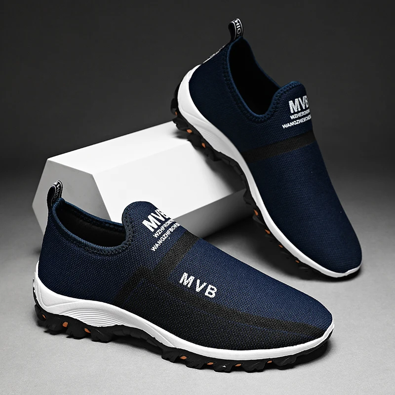 Casual Shoes for Men Lightweight Sneakers Men Casual Walking Shoes Breathable Slip on Mens Loafers Big Size Zapatillas Hombre