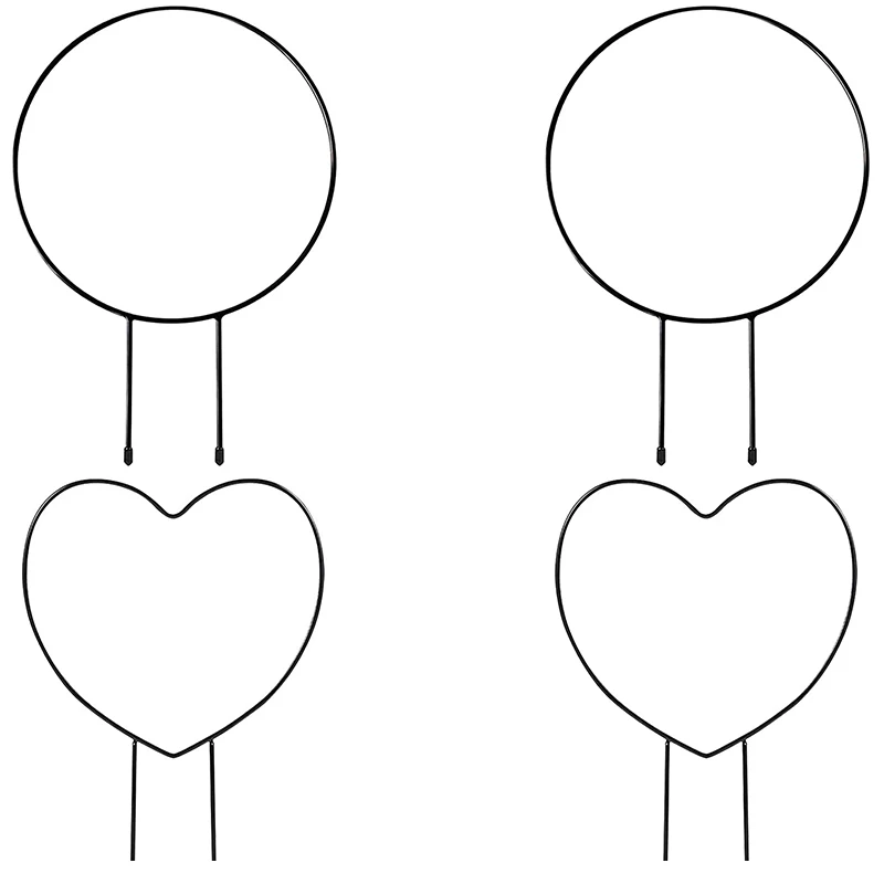 

4 шт., решетка из ротанга для подъема растений