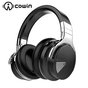 cowin e7upgraded active noise cancelling headphone wireless bluetooth headset with microphone deep bass bluetooth headphones free global shipping