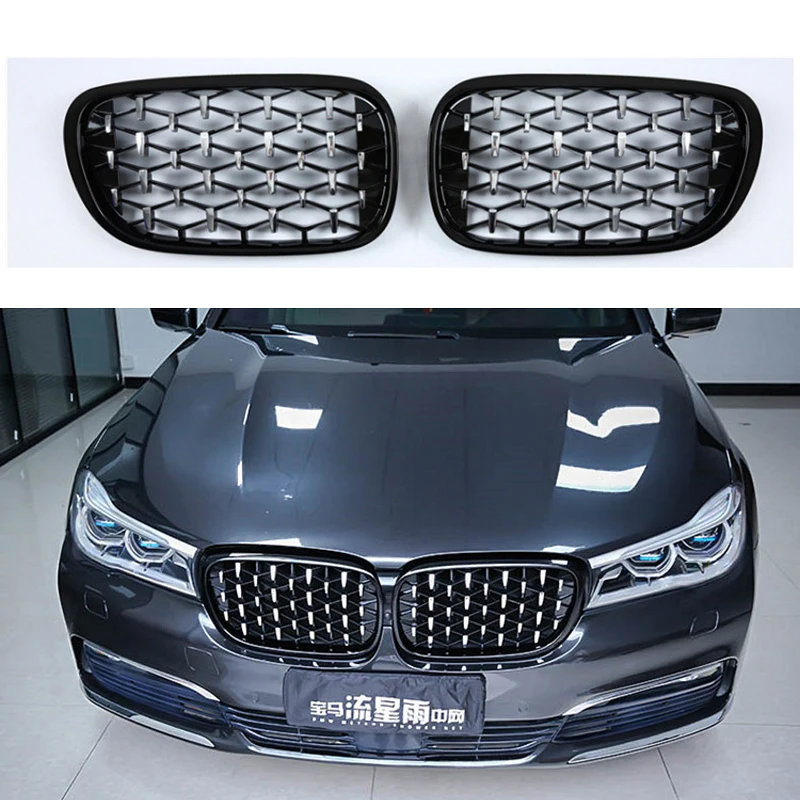 

New Front Center Grille Sport Grilles Replacement ABS Fit For BMW 7 Series G11 G12 G13 730Li 740Li 750Li M760Li 2015-2019