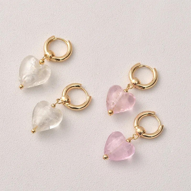 Круглые медные застежки для сережек с позолотой 4 шт./лот 15/18 мм 14 к фурнитура