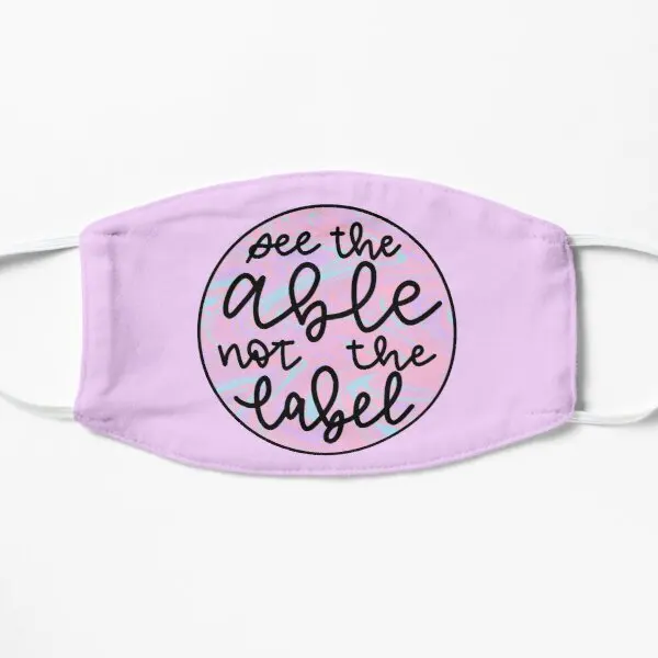 

See The Able Not The Label Flat Printing Face Mask Protective Haze Health Windproof Fashion Beauty Dustproof Cute Unisex