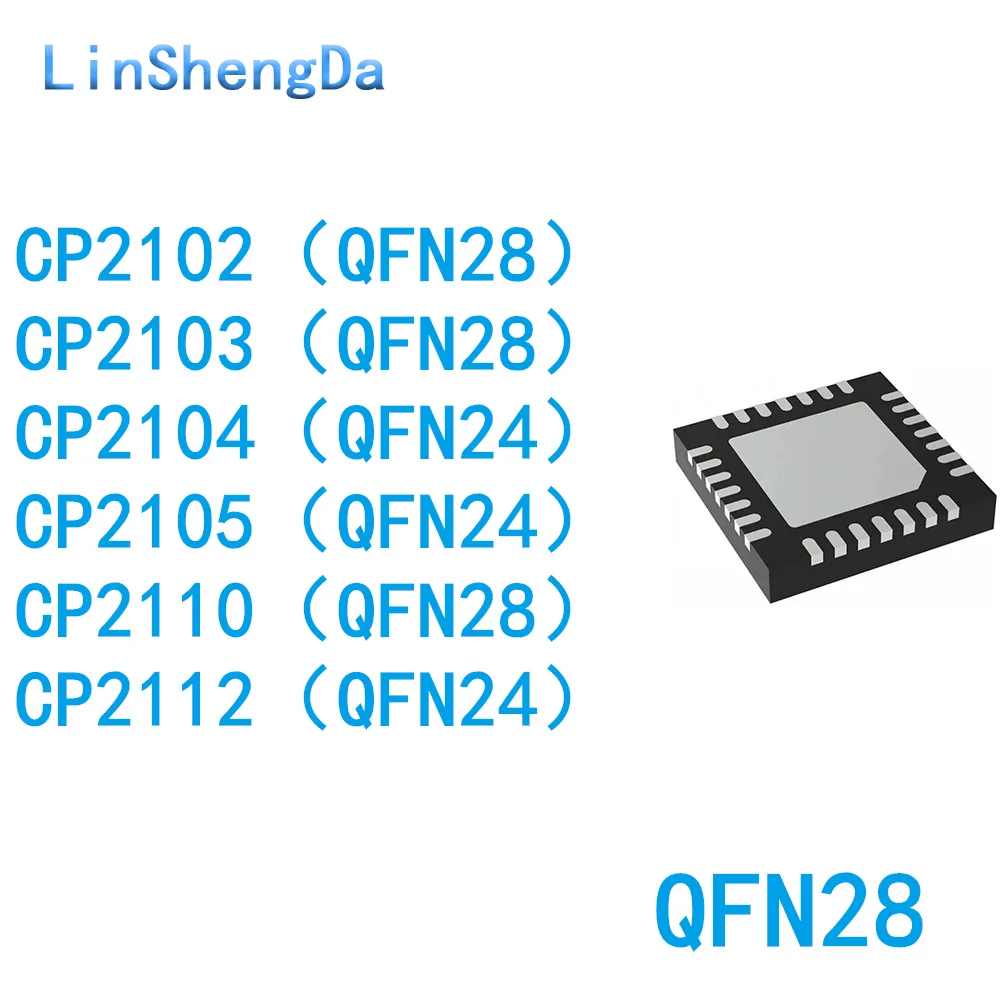 

10PCS CP2102-GMR 2112 2104 2105 2103-GM 2110 F01 F02 F03 QFN28/24