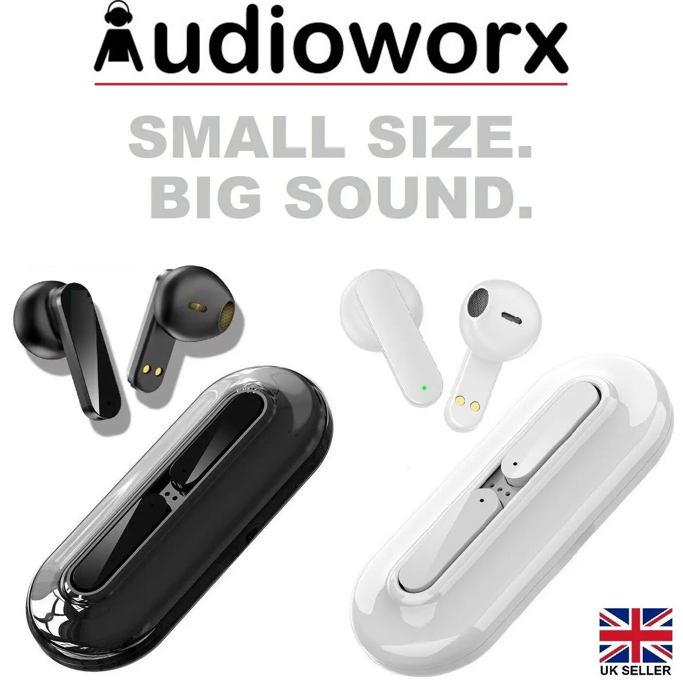 

Bluetooth Earphones Ear Air Buds Pods Wireless Headphones For iPhone Android