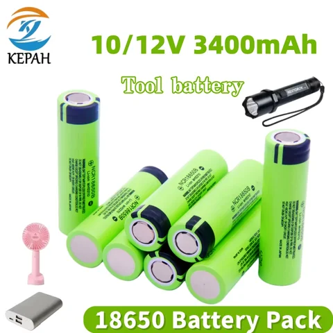 Аккумулятор KEPAH NCR18650B 3400 мАч