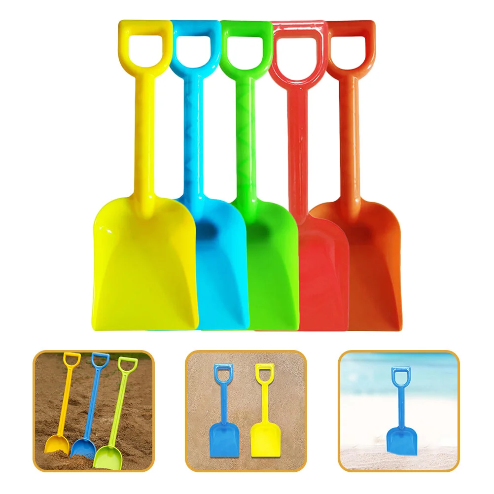 

5 Pcs Sand Digging Beach Digger Play Set Outdoor Toys Kids Sandbox Spade Summer Playing