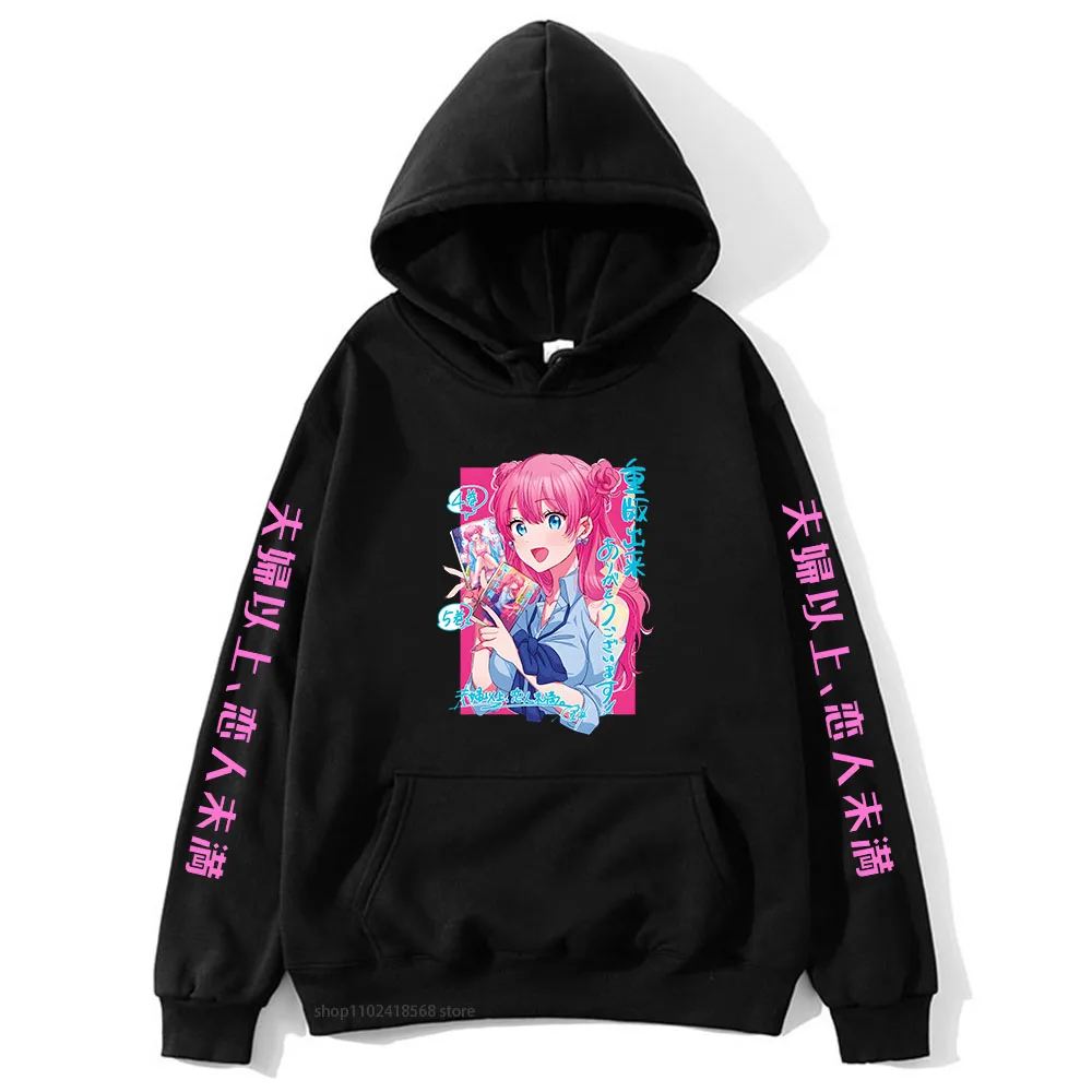 

More Than A Married Couple, But Not Lovers Hoodies Akari Watanabe Fuufu Sweatshirts Women Clothes Japanese Anime Men's Pullovers