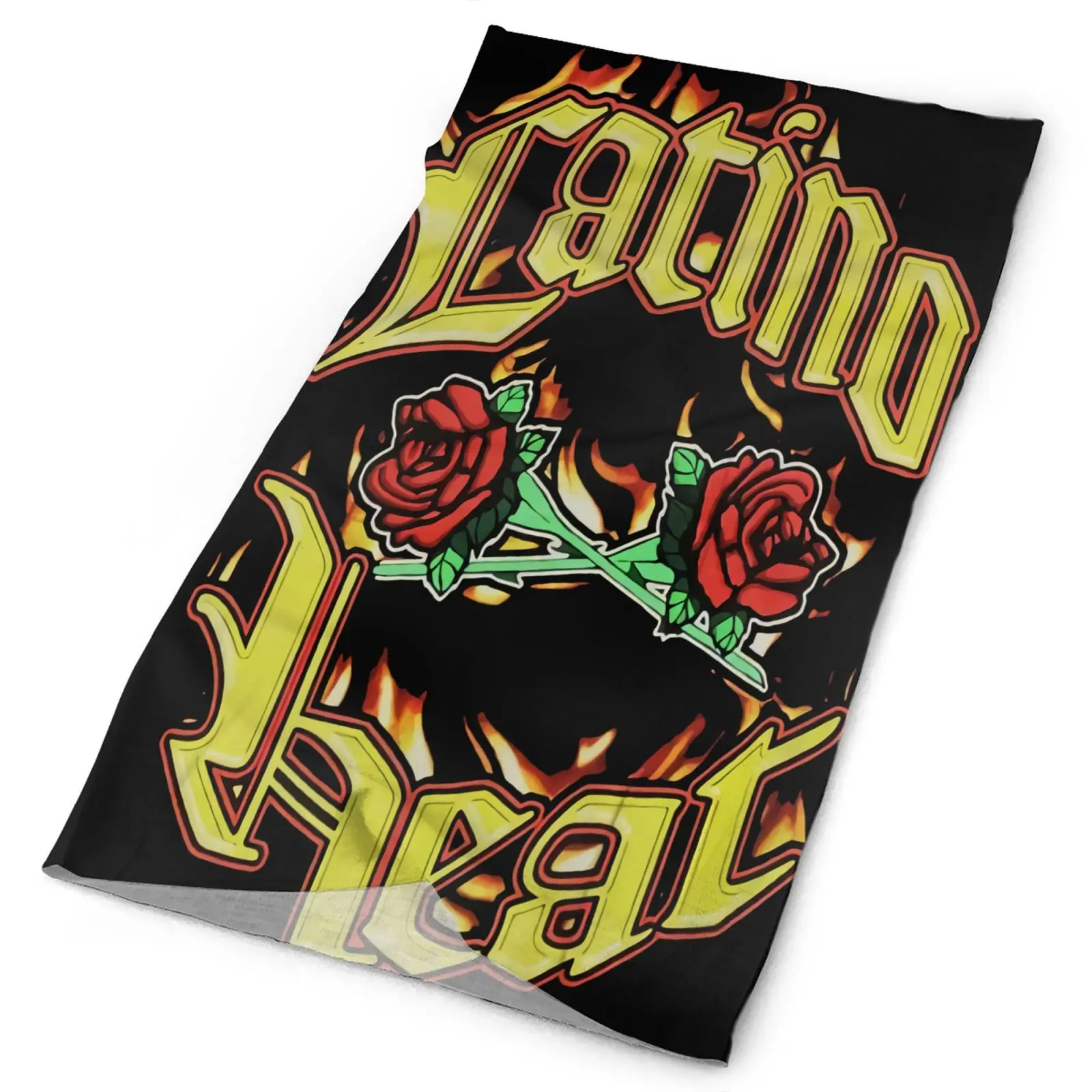 

Rare Latino Heat Wwf Eddie Guerrero Men's Bandana Military Tactical Fishing Scarf Kaffiyeh Anime Scarf Facemask Facemask Scarf