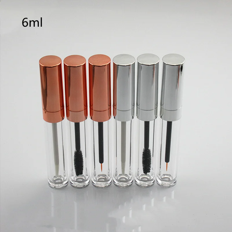 

10/30/50pcs 6ml Empty Clear Mascara Tube Eyelash Cream Bottle Lipgloss Tube Eyeliner Tube Cosmetic Packing Container Makeup Tool