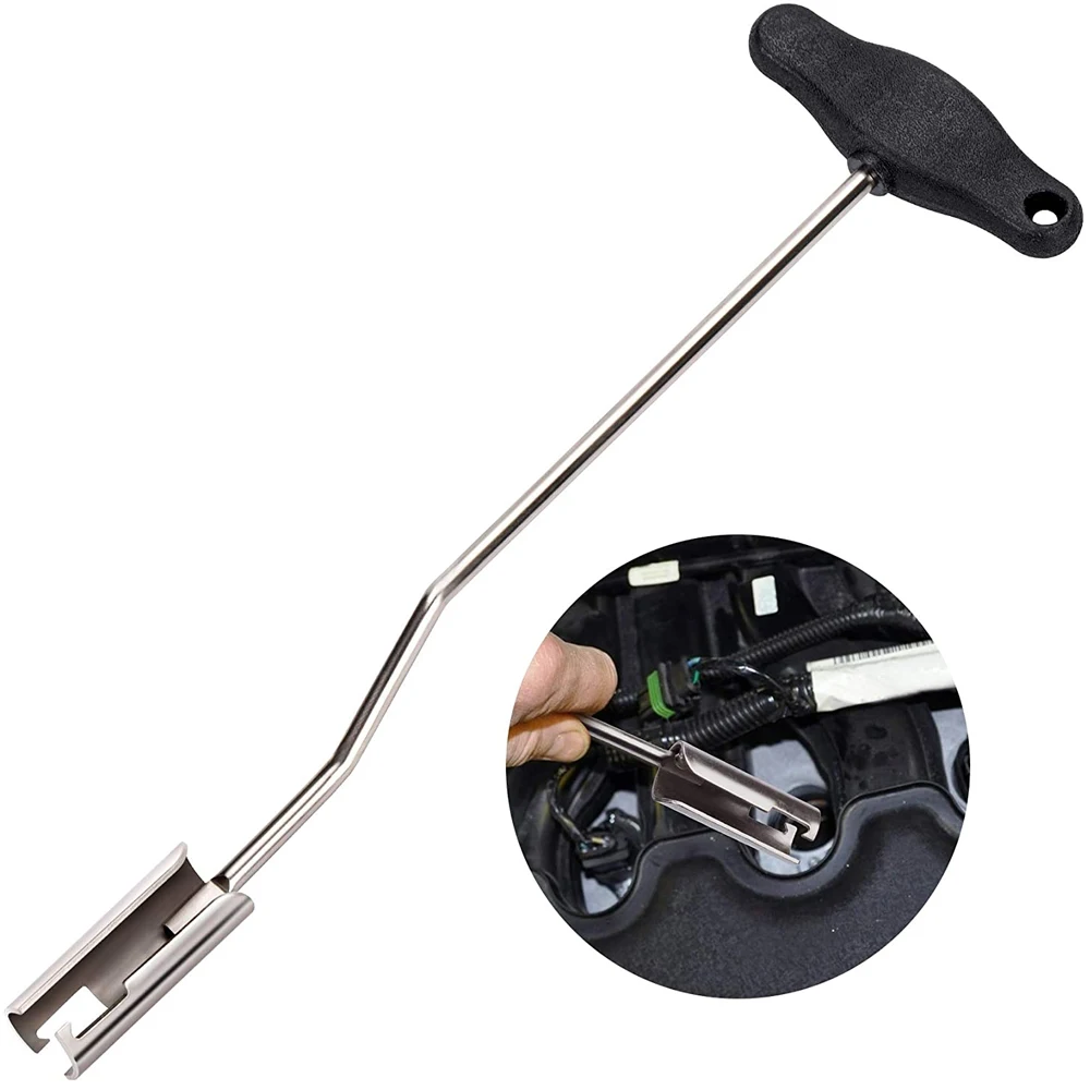 

1 шт. новые инструменты для ремонта автомобилей кабель свечи зажигания съемник кабель свечи зажигания кабельный ключ для VW Съемник предназн...