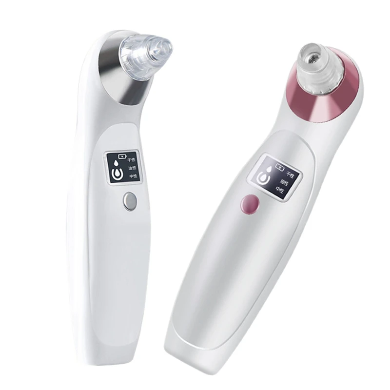 

Blackhead Remover Pore Vacuum With 4 Probes, Electric Skin Scrubber Black Head Remover Tools