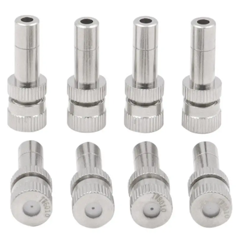 

0.15-0.8mm Atomizing Misting Nozzle Spray Injector Atomization Head Mister Mist Spraying System Nozzle Garden Supplies