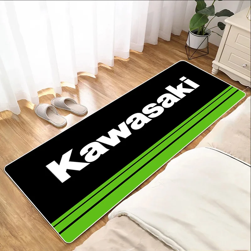 

Doormats Kawasaki Bedside Mat Welcome Home Carpet Living Room Funny Entrance Door Mats Balcony Decorations Kitchen Decoration