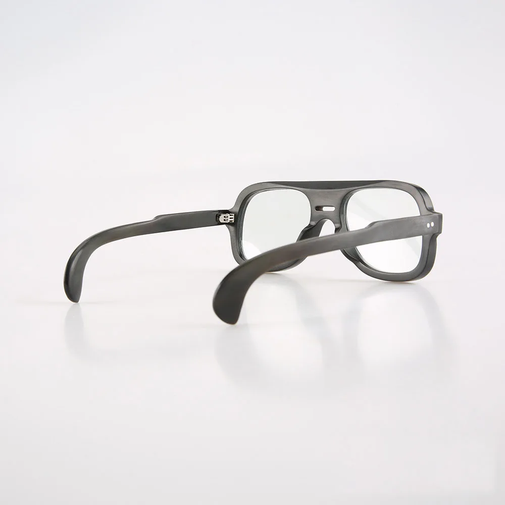 Оправы для очков уникальные матовые винтажные оправы ручной работы с рогом